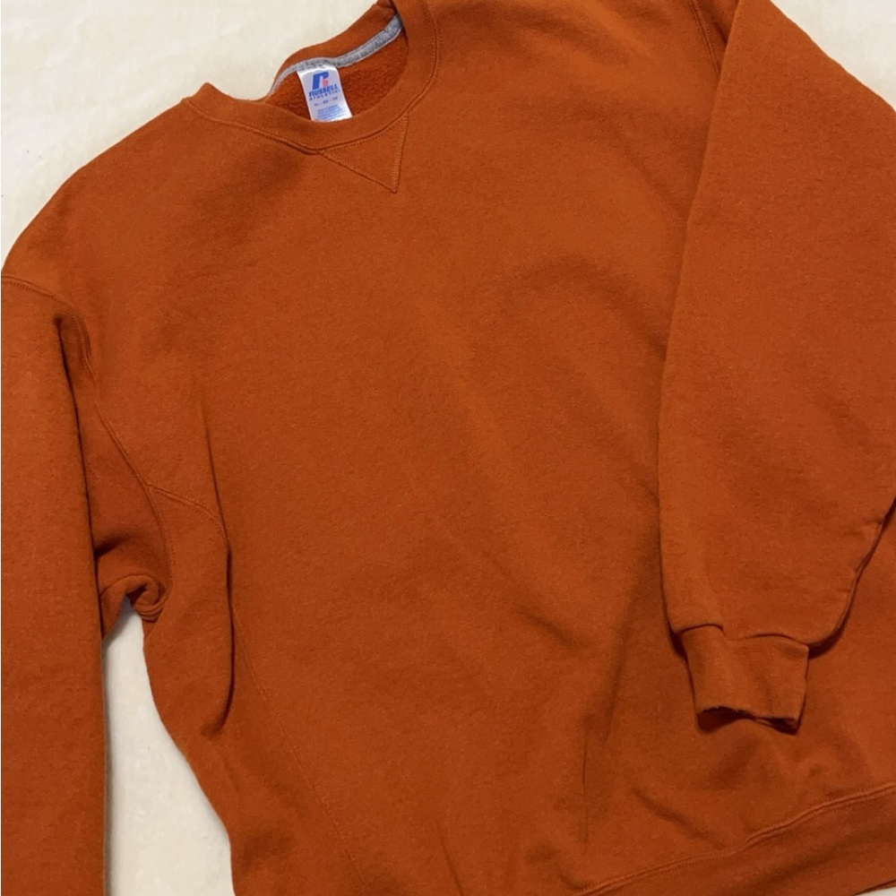 russell athletic vintage 90s plain crewneck sweatshirt